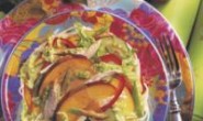 Nectarine Salad with Thai Dressing