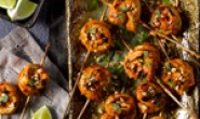 Thai Peanut Chicken Pops