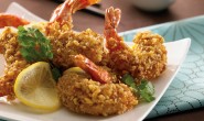Walnut Encrusted Prawns with Ponzu Glaze