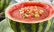 Bol de smoothie croquant au melon d’eau