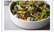 Salade de farro et de figues de Californie