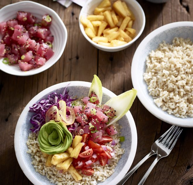 Hawaiian Tuna Poke Bowl