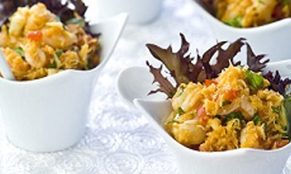 Cocktail de fruits de mer aux agrumes de Floride