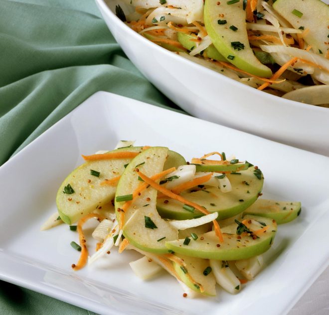 Salade de pommes Granny Smith et fenouil