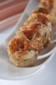 Medjool Date Honey Glazed Shrimp