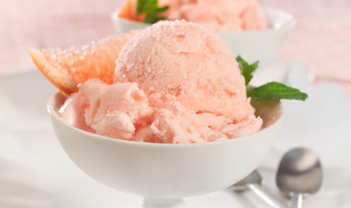 Yaourt glacé au pamplemousse Texas Rio Star