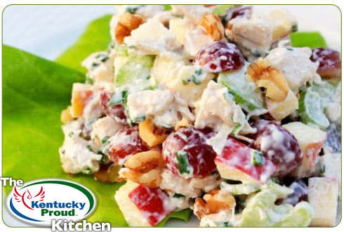Salade de poulet Waldorf