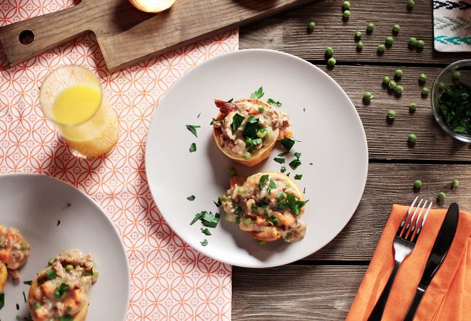 Kid-Friendly OJ Chicken Pot Popover Recipe